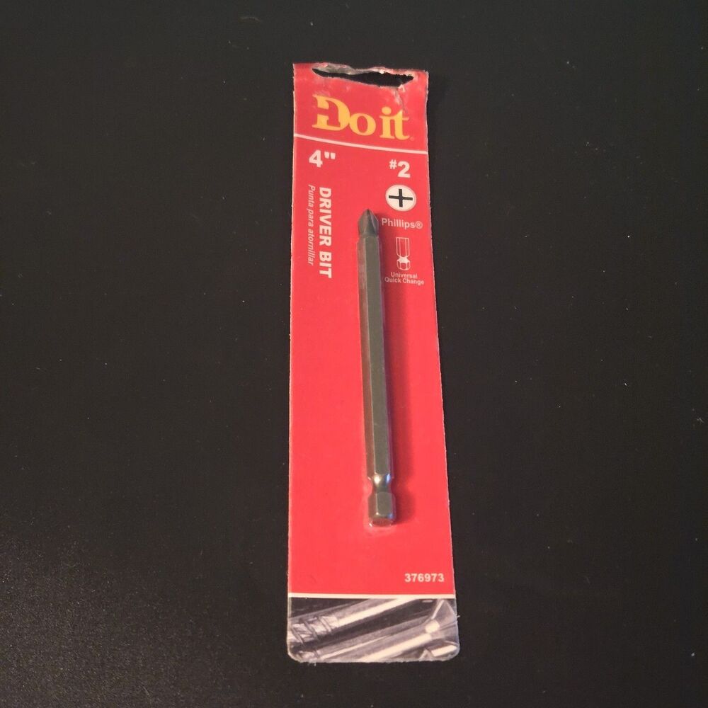376973 #2 Phillips 4 In. Power Screwdriver Bit